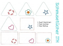 Stickdatei Schmusetuch Knistertuch ITH